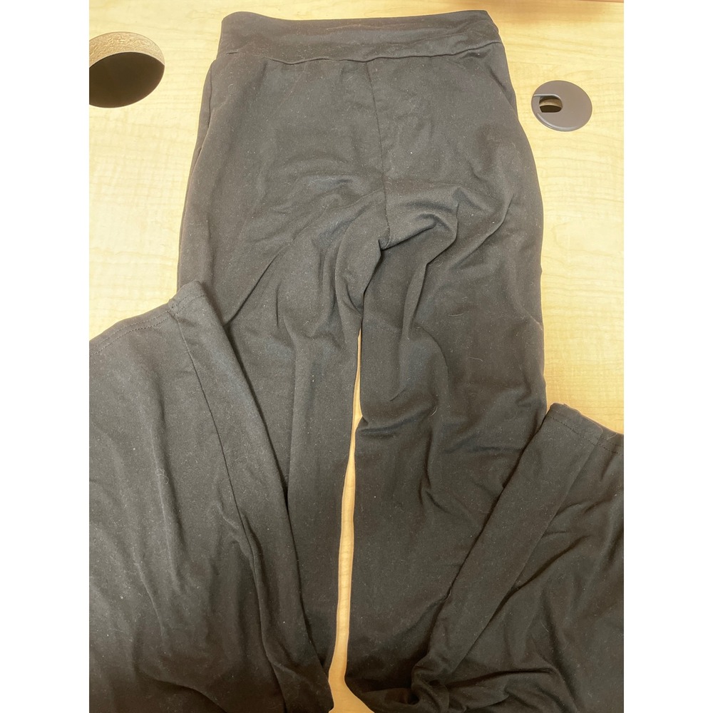 SHEIN Black High Waisted Flare Leggings Yoga Pants XS Solid Bootcut Athleisure